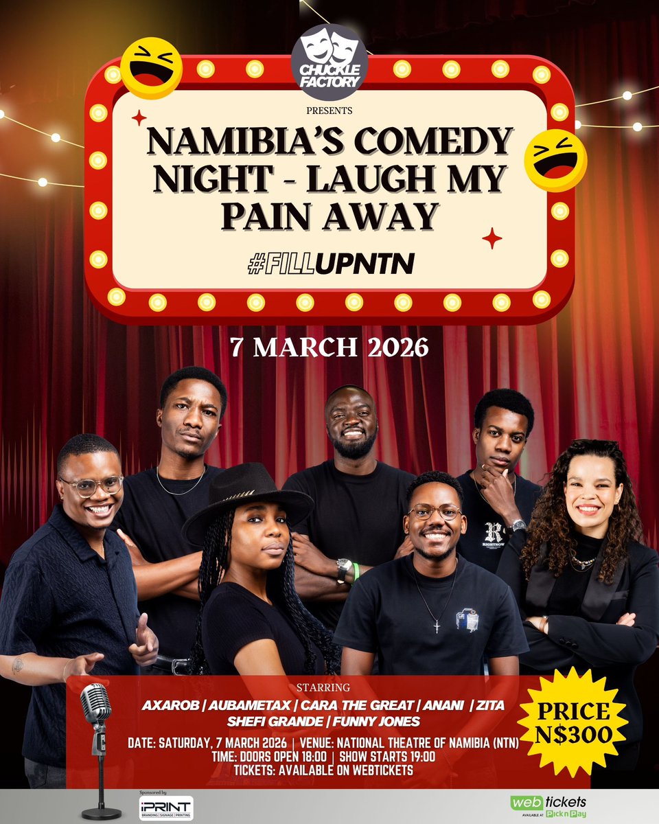 We are back up from March! Don’t be told, be there!