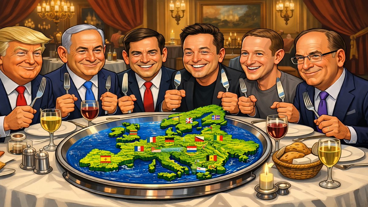 EUROPA: el plato principal de los sentados a la mesa.
ANTISISTEMISMO EXPLÍCITO – HOY A LAS 21 HS (Arg).
Ver en Youtube: youtube.com/live/Is7DnQQWY…
Ver en Odysee: odysee.com/@ElCanalDeQQ:e…