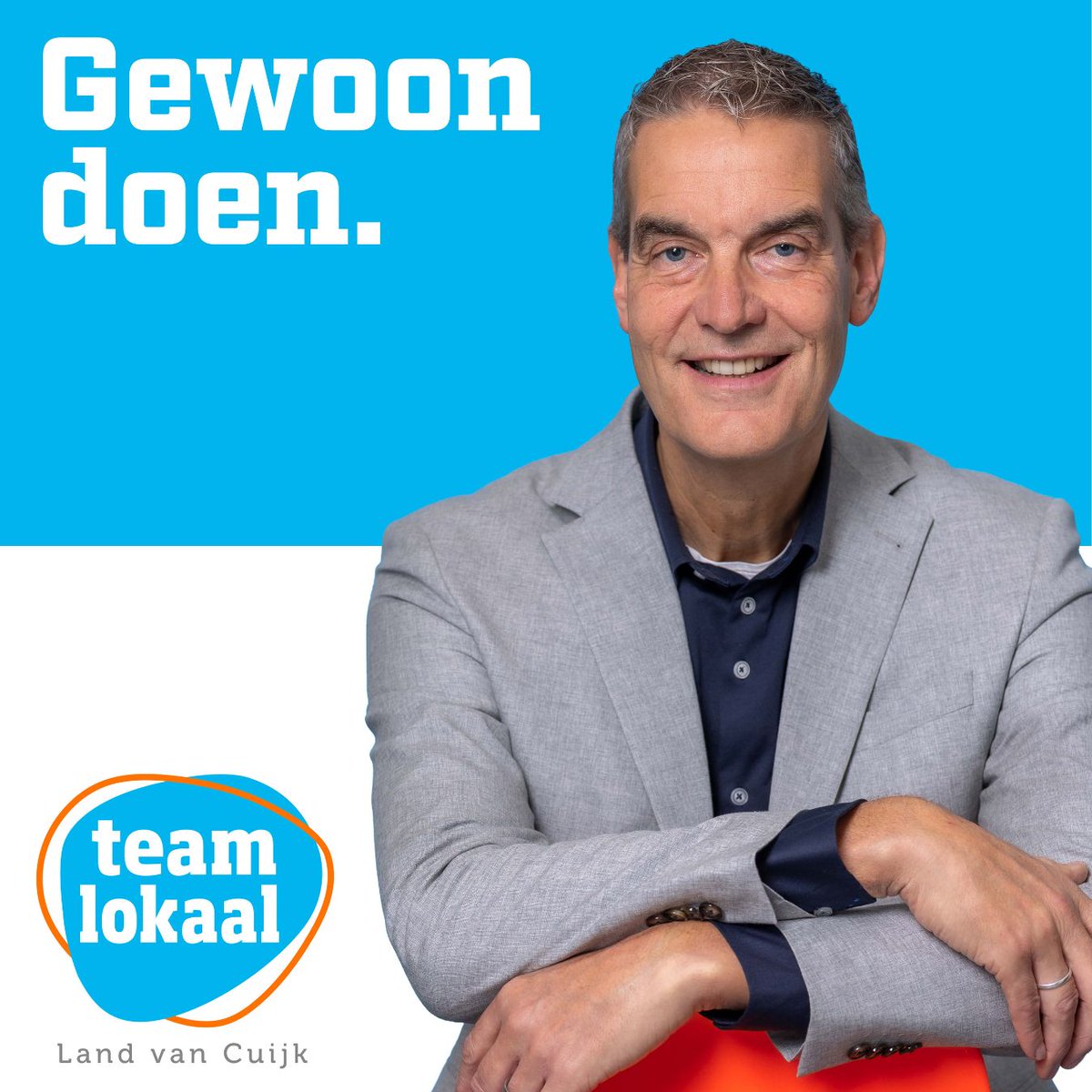 🟠 Maak kennis met Maarten Ebben🔵
Kandidaat op de kieslijst van Team Lokaal
👉 Maarten is altijd betrokken geweest bij het lokale verenigingsleven. Hij kiest voor Team Lokaal vanwege zijn geloof in de kracht van lokaal, van verbinden én van gewoon doen! teamlokaal.nl/kandidaten/
