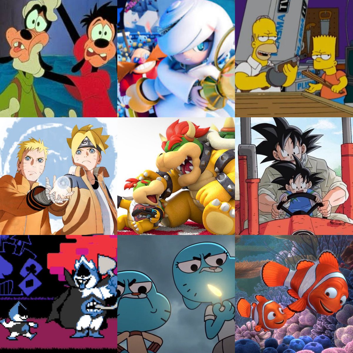 My Bowser and Bowser Jr. variants