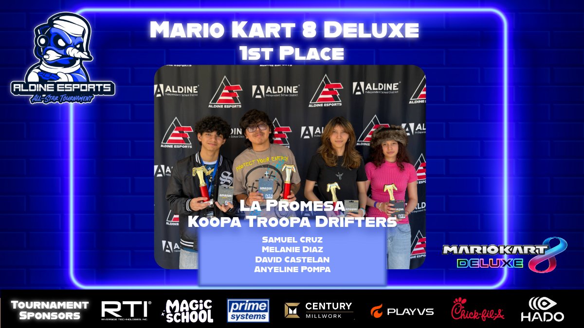 Aldine Esports tweet media