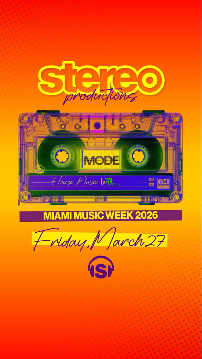 Stereo Productions tweet media