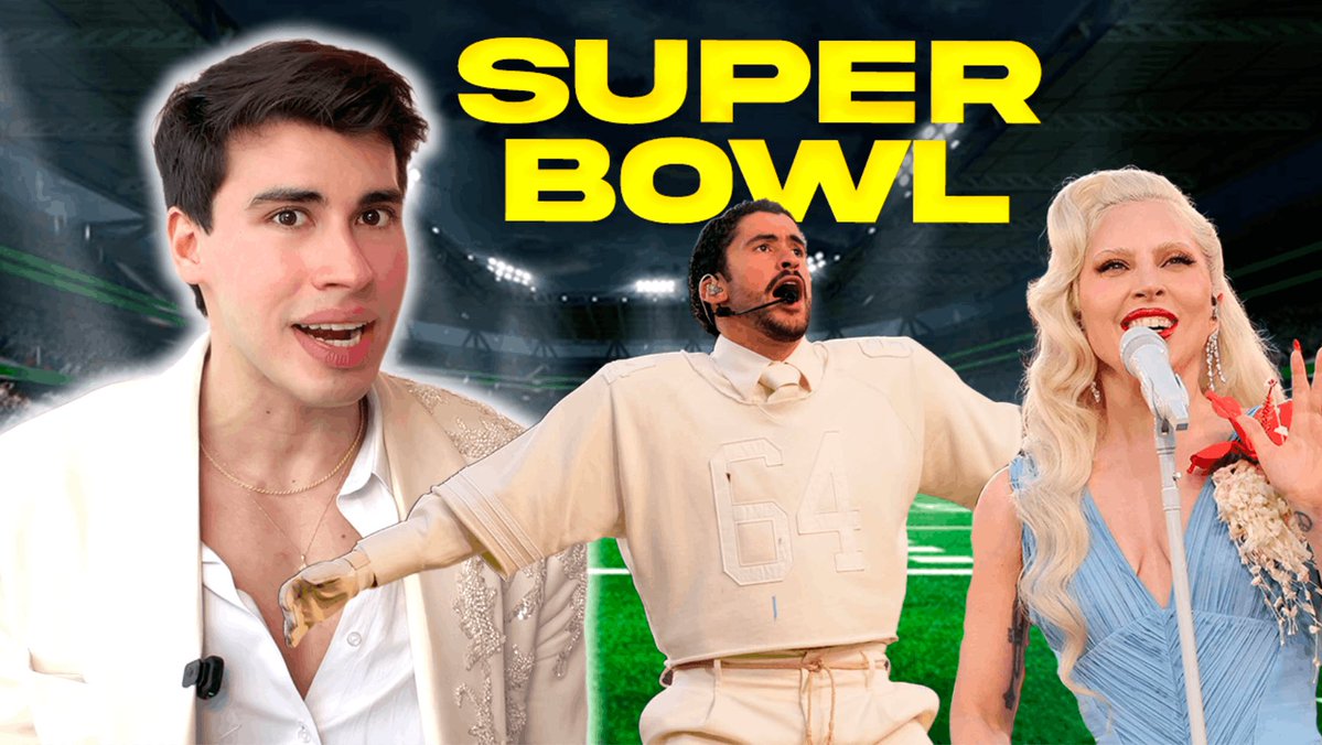 Bad Bunny en el Super Bowl…. 

(por fin) 🔥
youtu.be/P9IhBD604aU