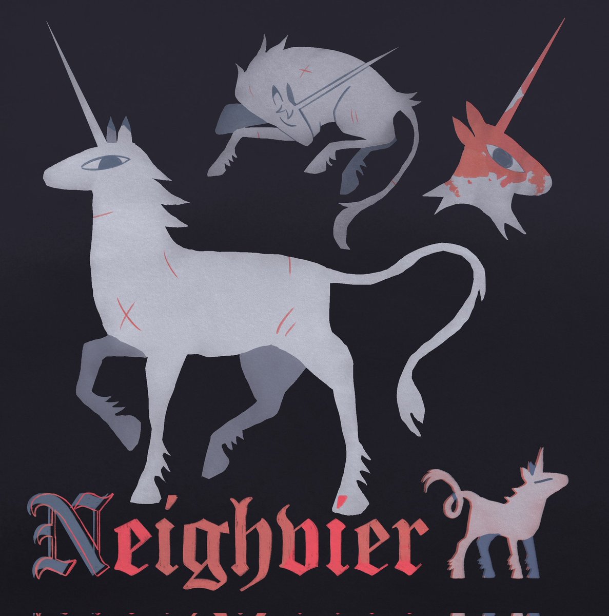 I forgot to share with twitter that I turned Xavier into a unicorn and now he's my little guy