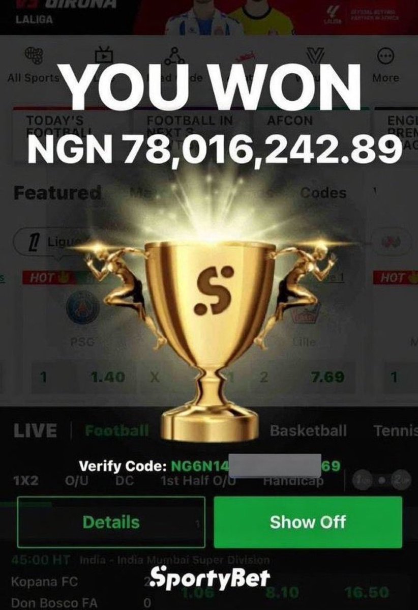 78M boom 💥🎉🏆
Let’s share 1M tonight 
Send your account details 
Crediting from the first 650 likes and retweets