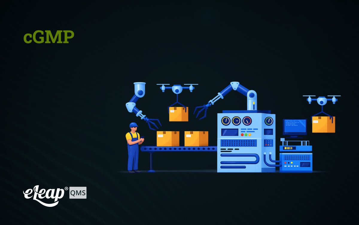 eLeaP's tweet image. Most cGMP violations are not due to poor processes; they typically arise from individuals who have not received adequate training o... eleap.me/4am3xTN
#cGMP #GMP #QualityManagement #FDACompliance #PharmaceuticalManufacturing #MedicalDevices #QMS #ComplianceTraining #21CFR