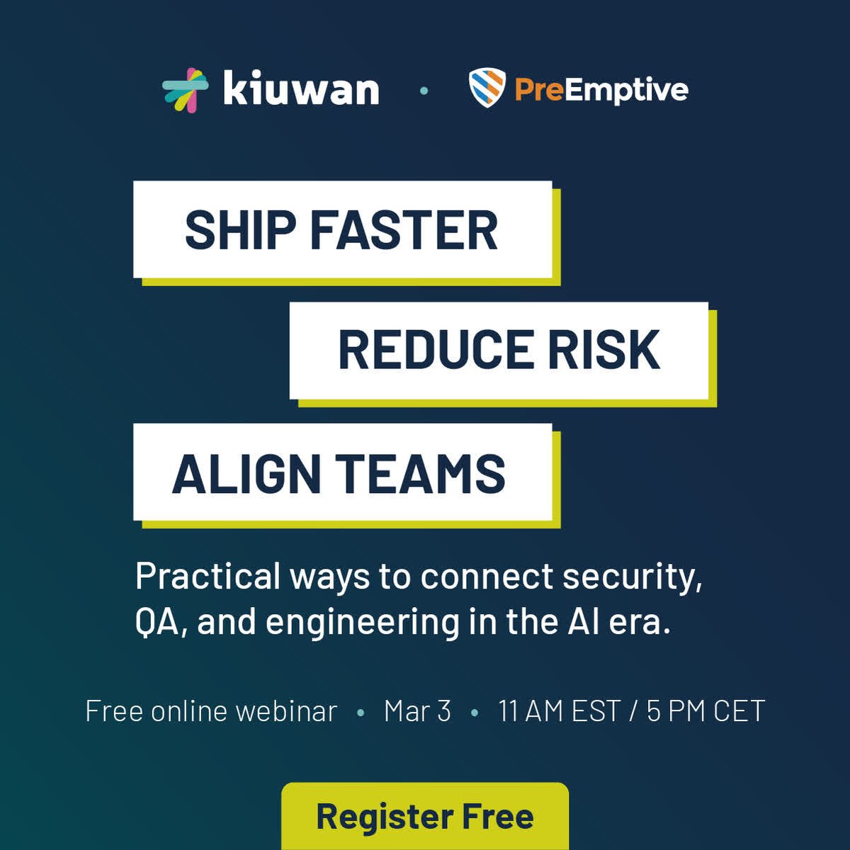 PreEmptive tweet media