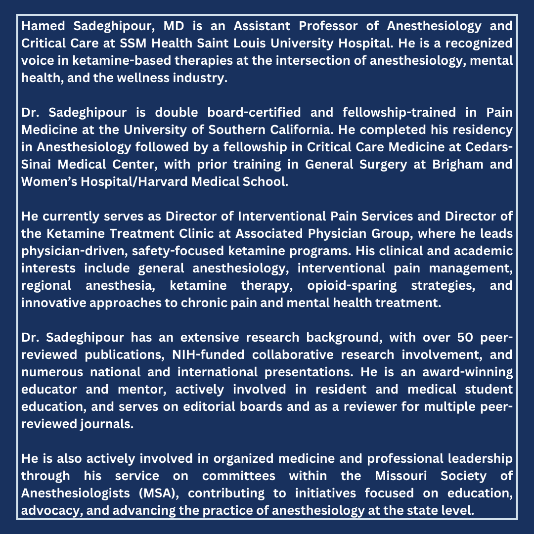 Missouri Society of Anesthesiologists tweet media