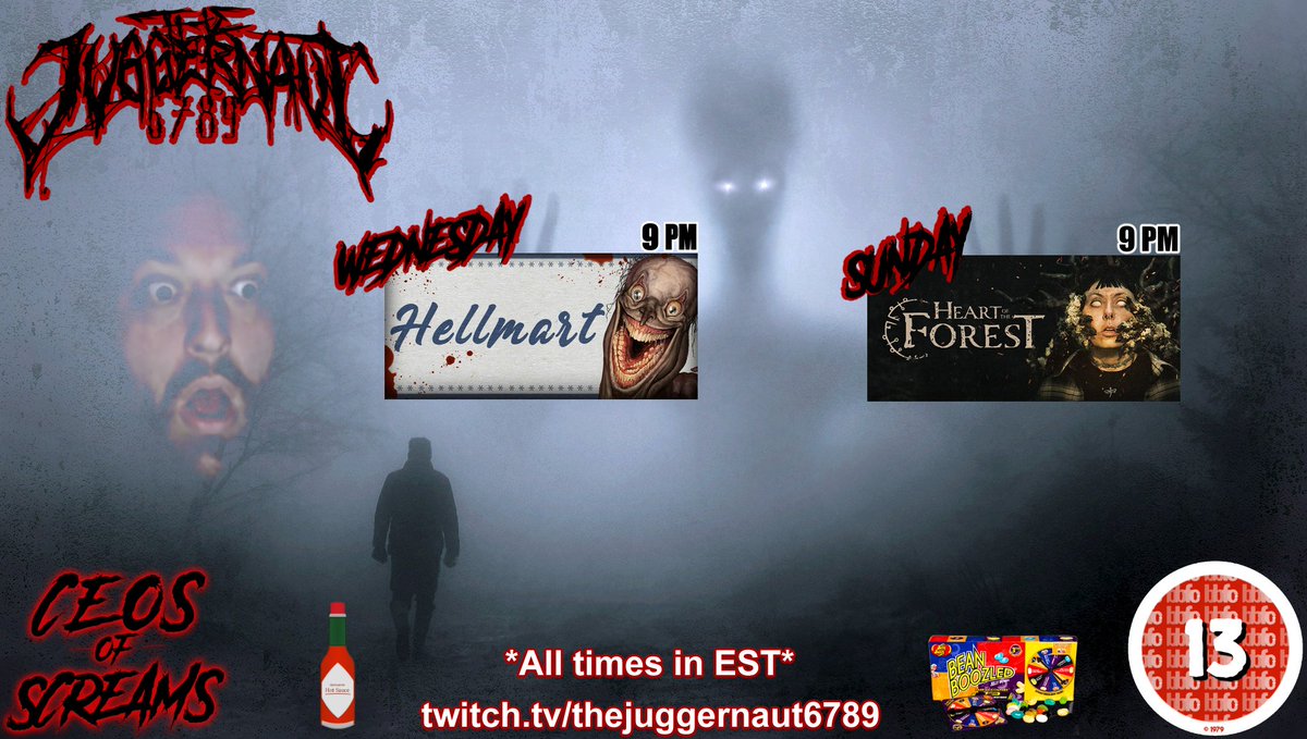 juggernaut6789's tweet photo. Week of February 16th!
Wednesday - @HELLMART_game (supermarket sim w/horror twist)
Sunday - @WalesInter's #HeartOfTheForest!
Cya in chat! https://t.co/nJt5Bkm4aJ