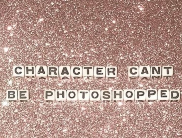 Some people might look good physically but their character is so so bad when character should be one of the best things about you