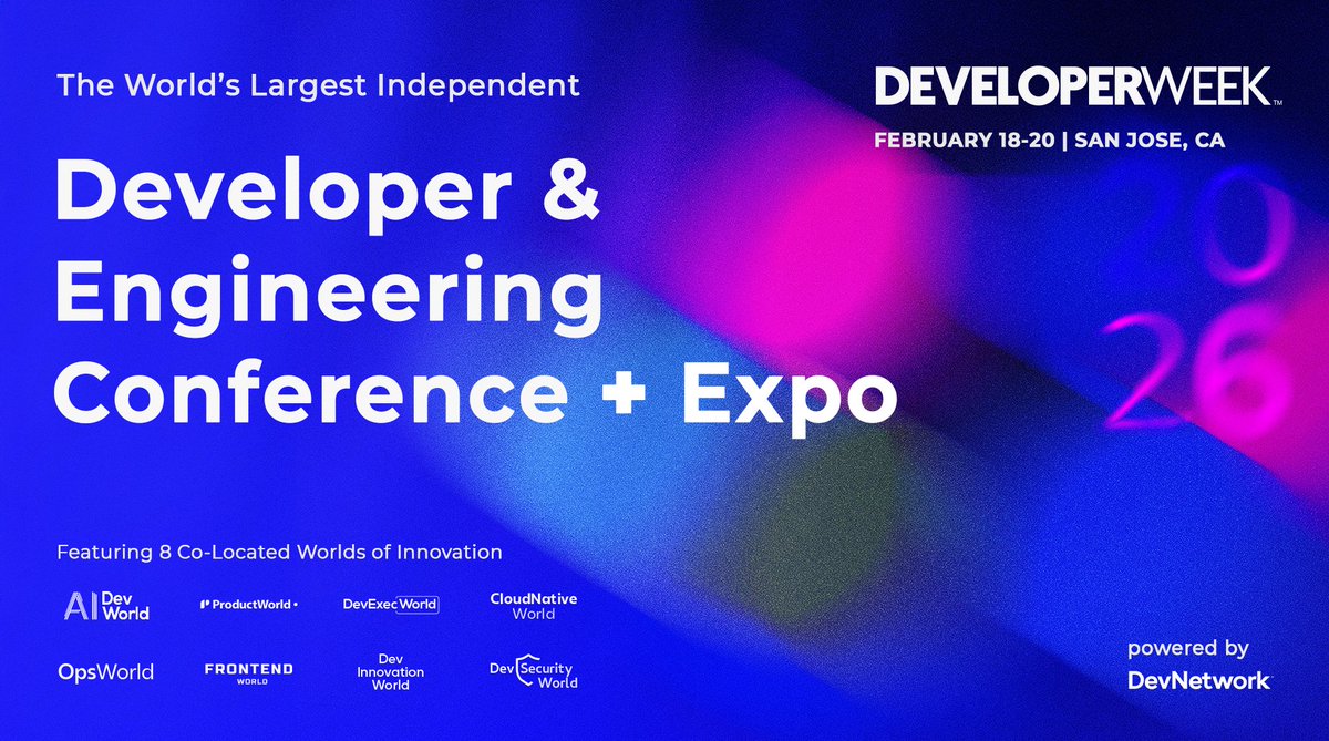 DeveloperWeek tweet media