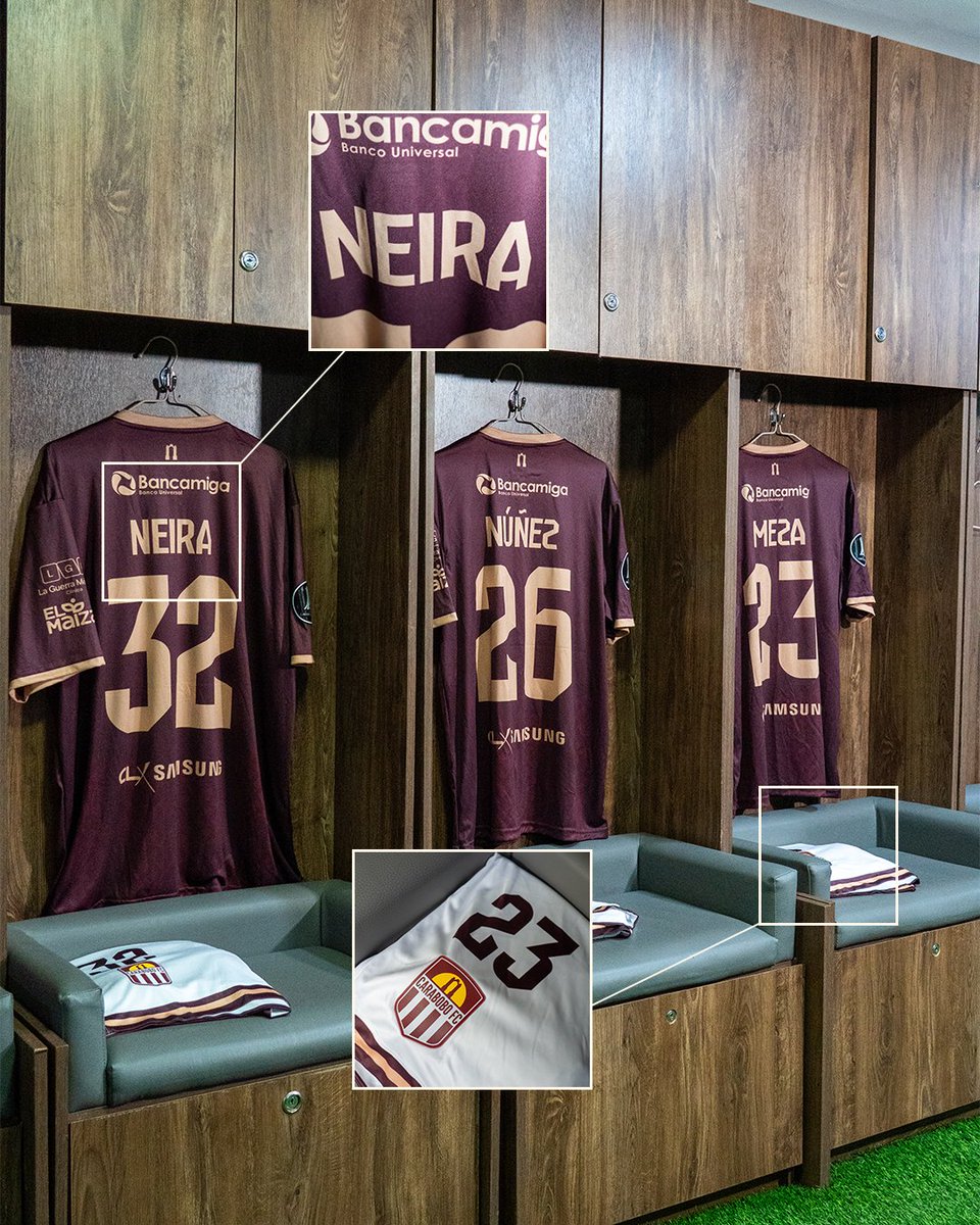 Carabobo_FC's tweet photo. 𝐔𝐧𝐨𝐬 𝐜𝐨𝐥𝐨𝐫𝐞𝐬 𝐪𝐮𝐞 𝐫𝐞𝐩𝐫𝐞𝐬𝐞𝐧𝐭𝐚𝐧 𝐡𝐢𝐬𝐭𝐨𝐫𝐢𝐚, 𝐢𝐝𝐞𝐧𝐭𝐢𝐝𝐚𝐝 𝐲 𝐩𝐚𝐬𝐢𝐨́𝐧 🇱🇻🫀🫡

#TuClubTuGente
#CaraboboEsGranate
#GloriaEterna https://t.co/VflN6JJ5BV