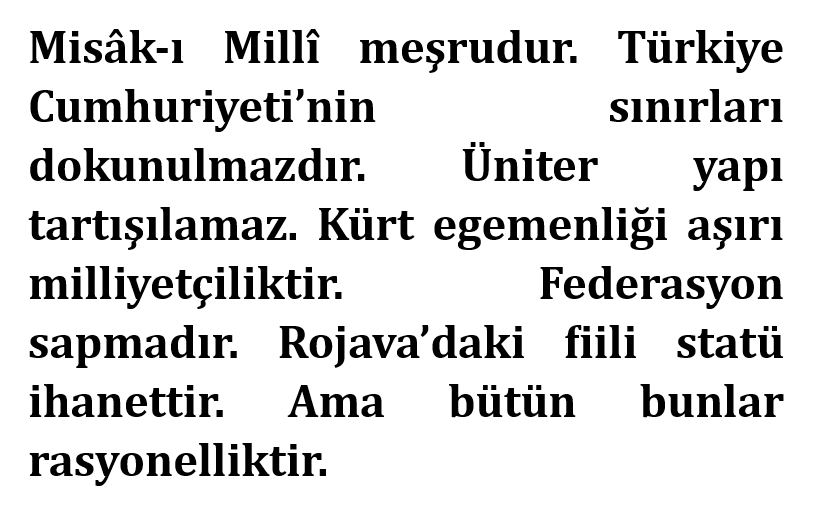 Öcalan'ın Rojava "Rasyonalitesi"

Ergin Doğru, “Rojava’da rasyonel siyaset: Değişim ve önderlik” başlıklı yazısında Öcalan’ı yalnızca bir siyasi aktör olarak değil, tarihsel zorunluluğun ve rasyonel aklın temsilcisi olarak sunmakta; ona yöneltilen eleştirileri ise “klavye
