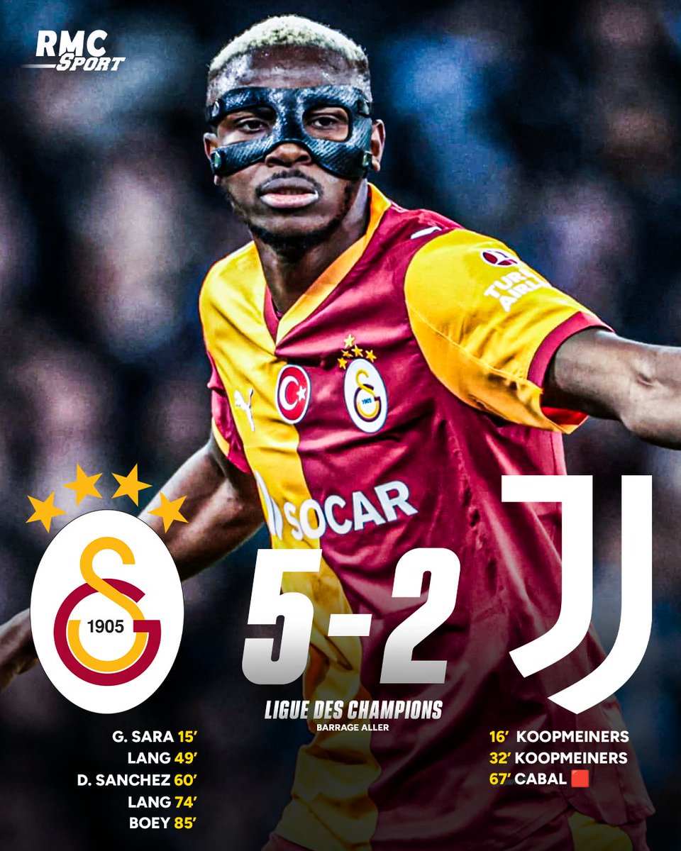 🔥 Match hyper spectaculaire pour lancer la semaine européenne ! La Juve a explosé en fin de rencontre.
rmcsport.bfmtv.com/football/ligue…