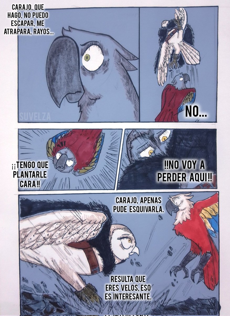 "Receptáculo Vs La Ejecutora".

#IzelGarzaer #suvelzastudios #OC #ComicArt #mangaart #ilustracion