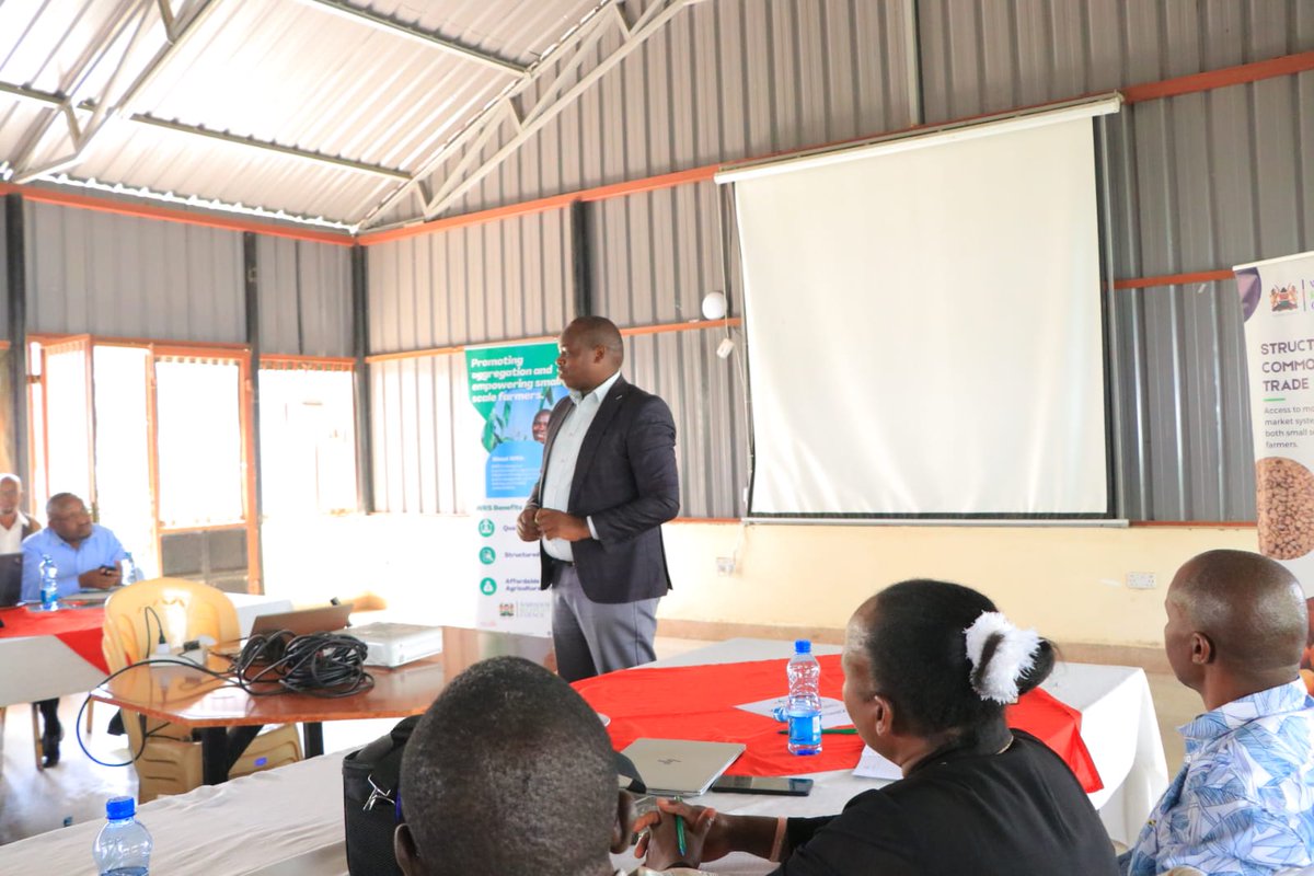 wrscke's tweet photo. The Council has officially kicked off a week-long training on Warehouse Receipt System licensing for County Licensing Committee members from Bungoma, Tharaka Nithi, Nakuru, Uasin Gishu, Trans Nzoia, and Kisumu. 
#ValueChainDevelopment #WRS https://t.co/nLitEmj0ph