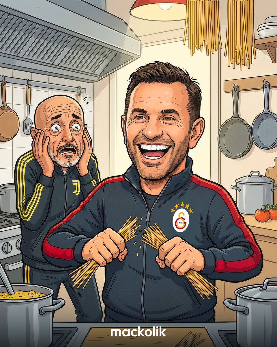 GALATASARAY, JUVENTUS'U KIRDI ATTI 🍝🦁
