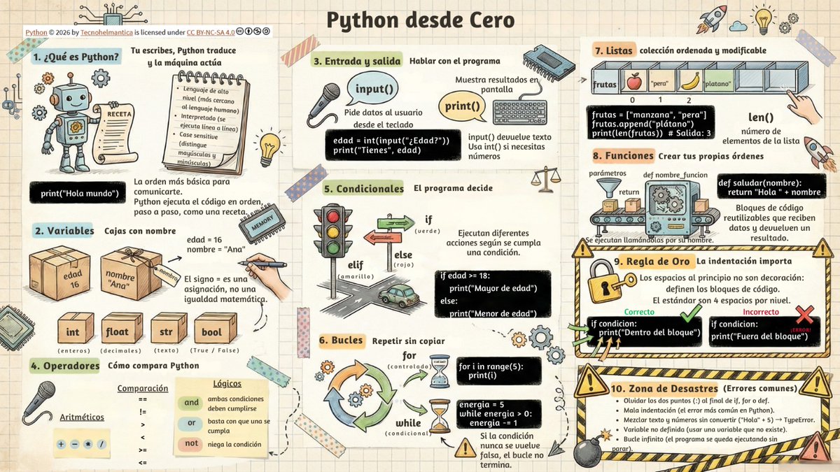 tecnohelmantica's tweet photo. #NotebookLM #ProfeTIC #PythonDesdeCero #AprenderProgramando
#TIC #Programación #WebDesign #CSS #HTML #Flexbox #CSSGrid #DevTools #EducaciónDigital #1Bachillerato #2Bachillerato https://t.co/uToOEopkQ8