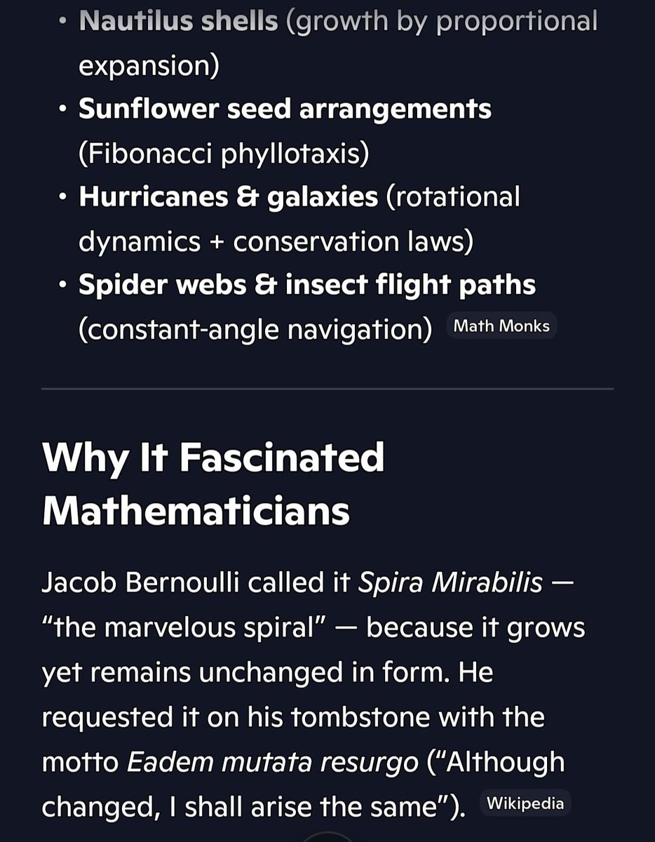 HEIS_Tswvlis's tweet image. Copilot: What is the #logarithmic#spiral based on #mathematics and #science? (2 of 2)

2/17/2926