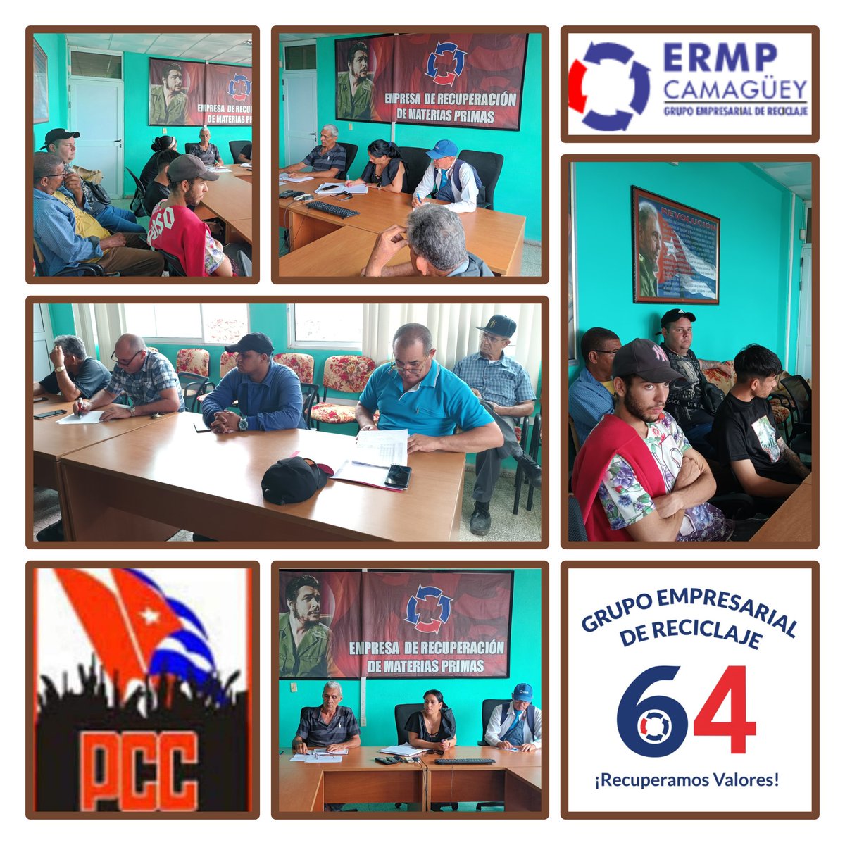 Se realiza en la <a href="/ERMPCamaguey/">ERMP Camagüey</a>, la reunión del Núcleo I - 9. Temas abordados: trabajo de la Política de Cuadros, el papel del #PCC en los momentos actuales, la actuación de los militantes en las Redes SOCIALES (Facebook y Cuentas X) <a href="/JorgeLTamayoD/">Jorge Luis Tamayo</a> <a href="/Alexand12473886/">Alexander Aguilar González</a> <a href="/cubarecicla/">CUBARECICLA</a>
