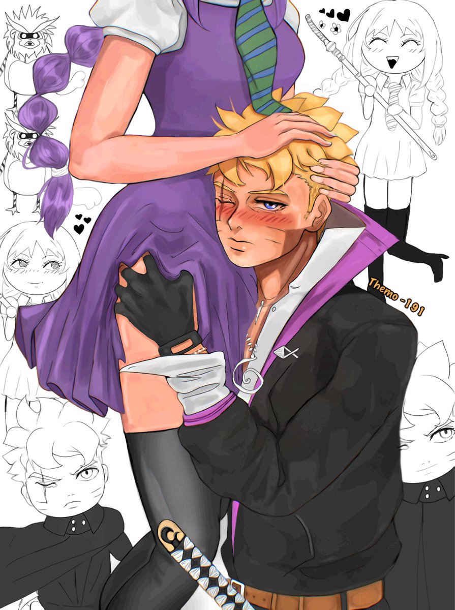 Forever in love with them 😭❤️‍🔥
#BoruSumi #ボルスミ