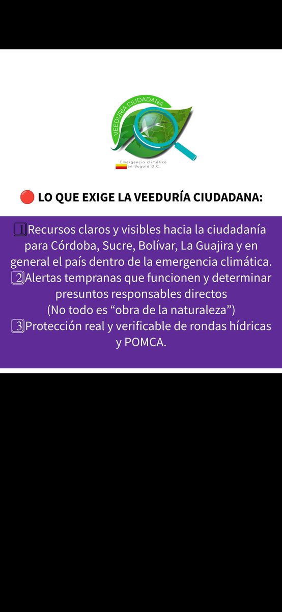 Veeduría Emergencia Climática Bogotá D.C. tweet media
