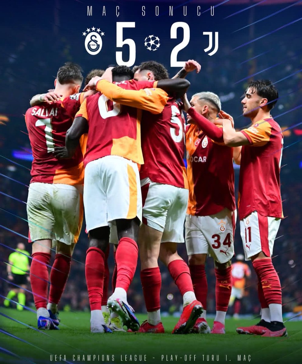 Türkiye'nin gurur kaynağı 💛❤️👏👏👏👏 Aslansiniz #Galatasaray #GSvJUVE #GalatasaraySK