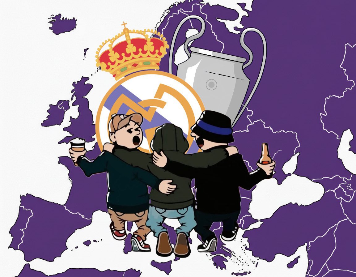 Adelante Real Madrid vas a ser campeón de Europa