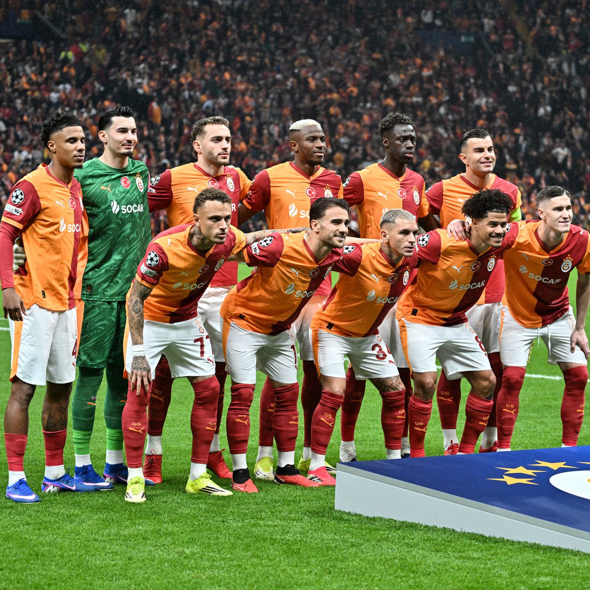 aspor's tweet photo. 🇹🇷🦁 Şampiyonlar Ligi'nde bir maçta 5 gol atan ilk Türk takımı: GALATASARAY! https://t.co/SOAAxxuRVY