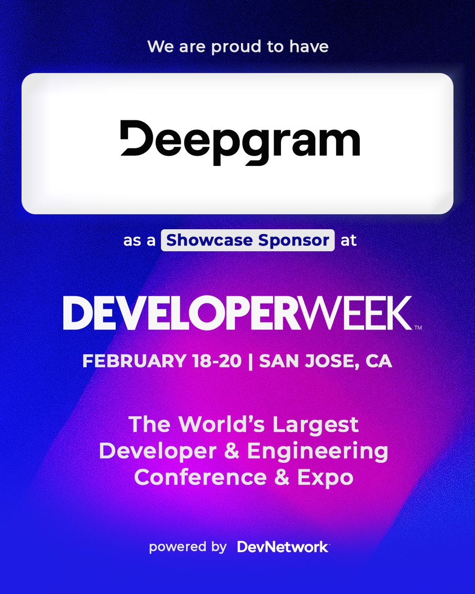 DeveloperWeek tweet media