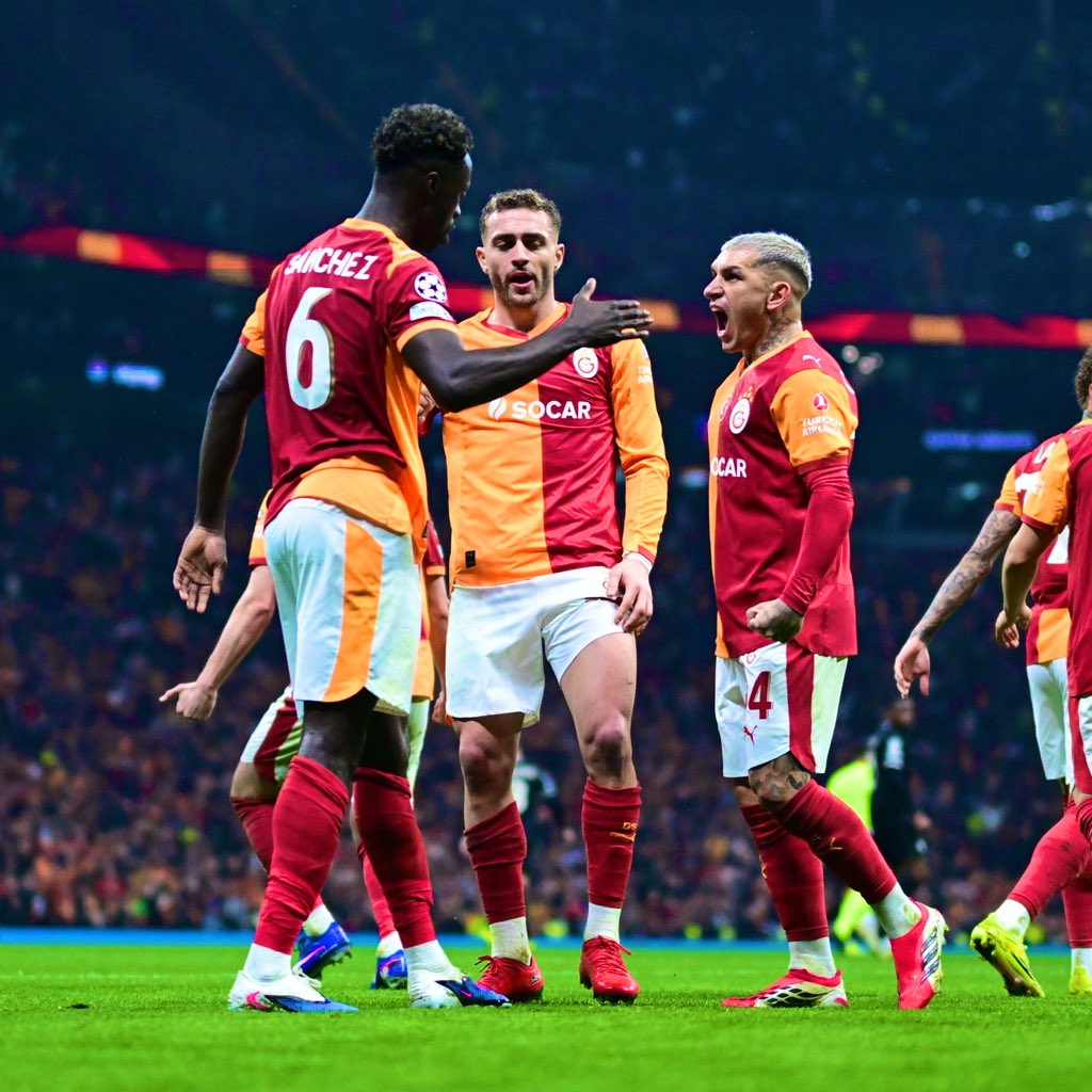 Galatasaray, bir Şampiyonlar Ligi maçında 5 gol atan ilk Türk takımı oldu.