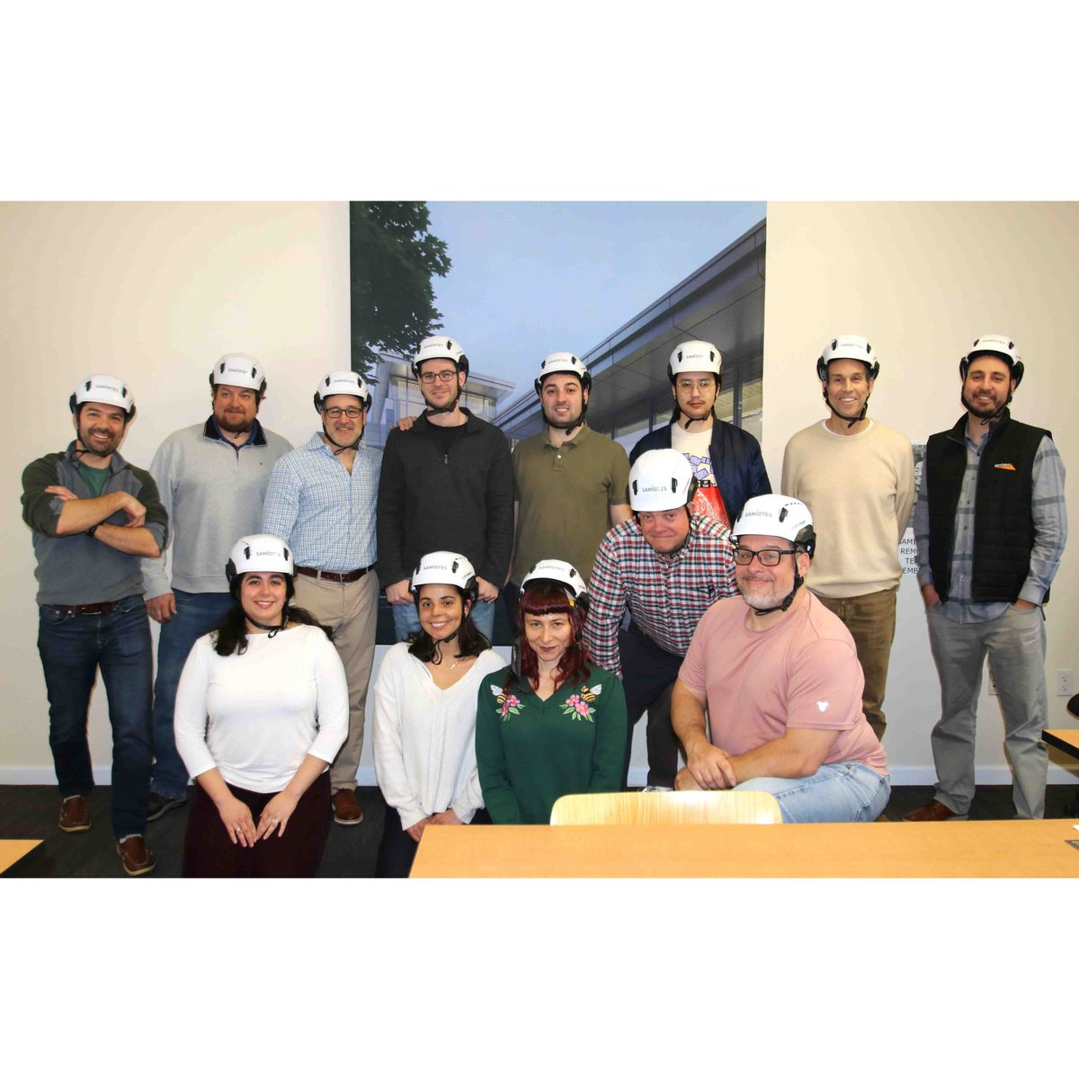 samiotesinc's tweet image. The crew gathered this week to break in our new helmets. These helmets are a reminder of something that’s always been true: we take safety, preparation, and accountability seriously.
#Samiotes
#PartnersinProgress
#LandDevelopment