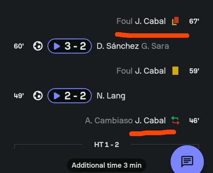 TrollFootball's tweet photo. Spalletti subbed off Cambiaso for Cabal to avoid a red card… https://t.co/GKl8BvUoHi