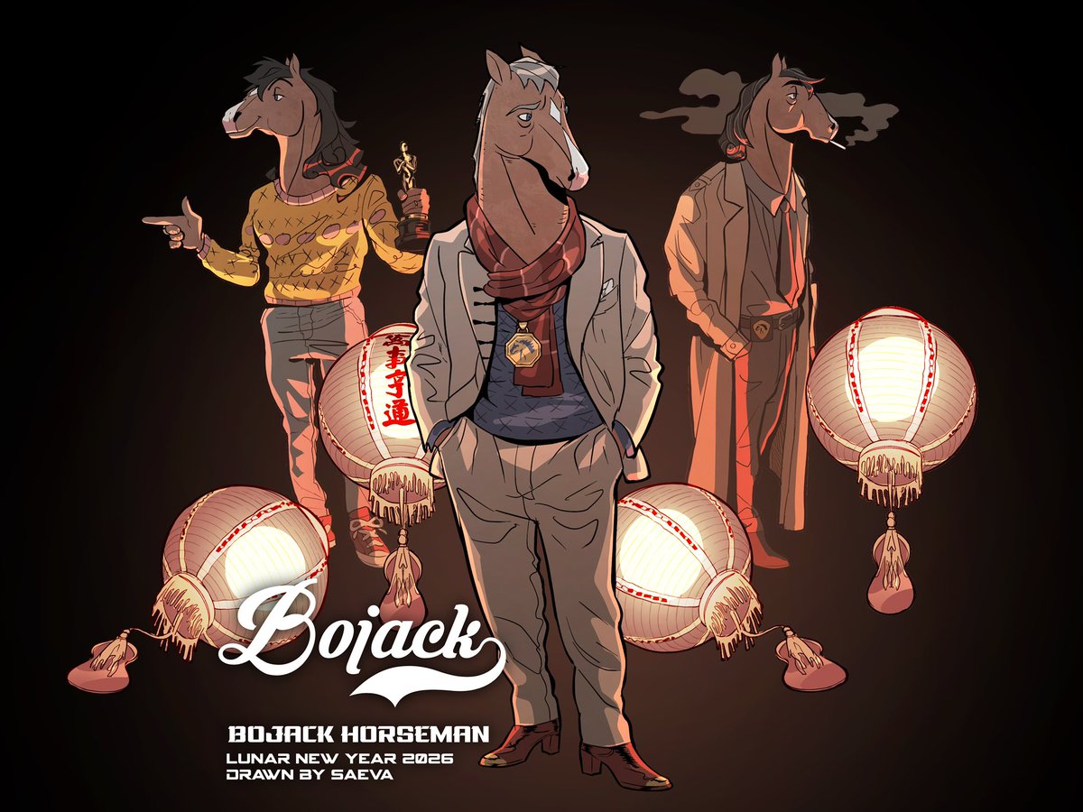 saevastella_'s tweet image. Happy Lunar New Year! 🧧🐴