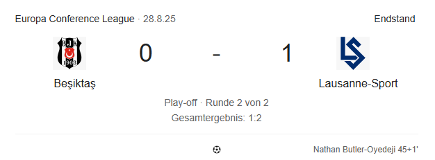 gs nimmt Juve hoch und meine Mannschaft in der selben Saison: