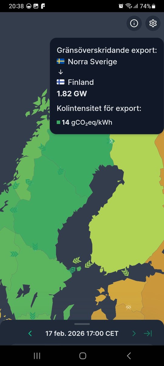 DnaSthlm's tweet photo. Vad hände med all kärnkraft finnarna har? Varför måste vi exportera vatten- och vindkraft med högre effekt än vad deras dyra kärnkraftverk kan generera. Står det still eller? https://t.co/cGPvYTBreZ