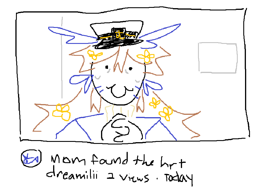captdreamilii's tweet photo. Mom found the hrt https://t.co/uIN1FgFAiX