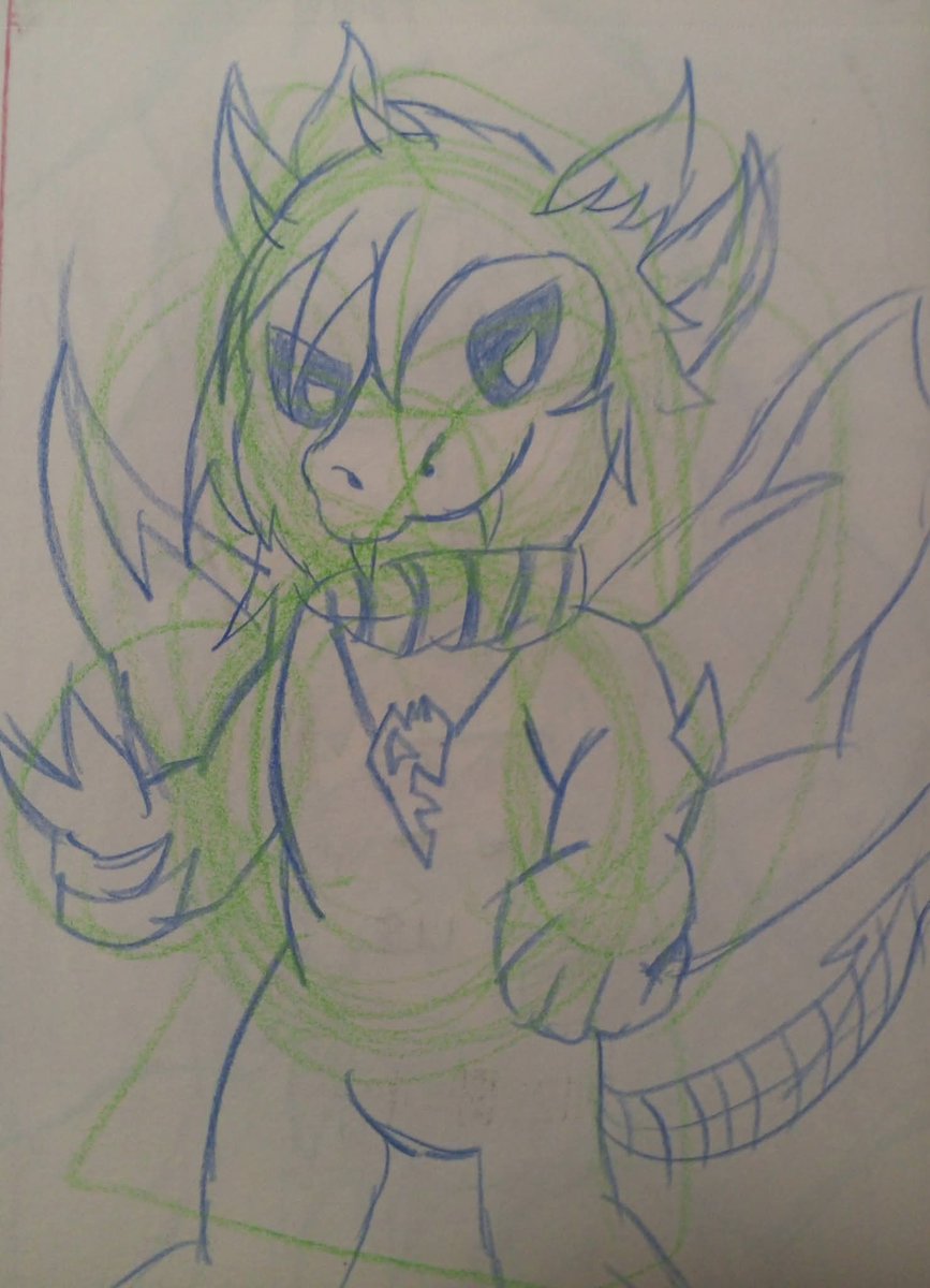 Bueno, bueno, 0buenas tardes gente espero que les vaya bien en esta buena semana y que la pasen muy bien.

Dibujo hecho por alguien en FC

#dibujos #Dragon