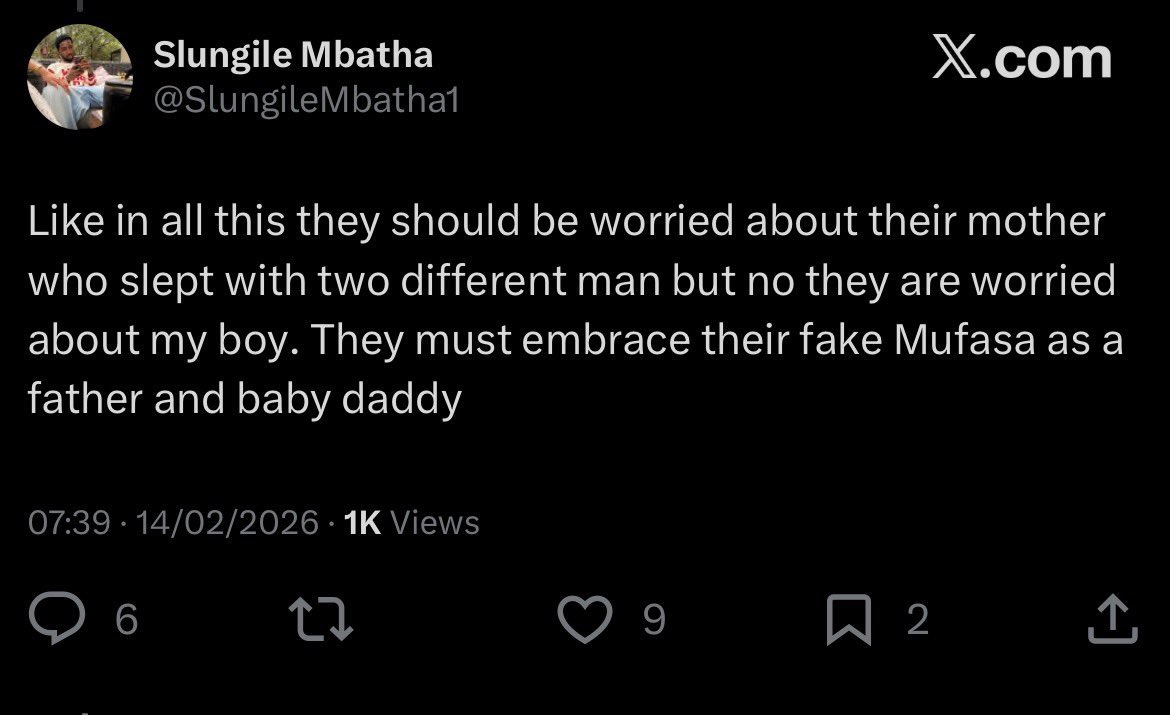 Slungile Mbatha I hope you will be able to defend yourself in Court