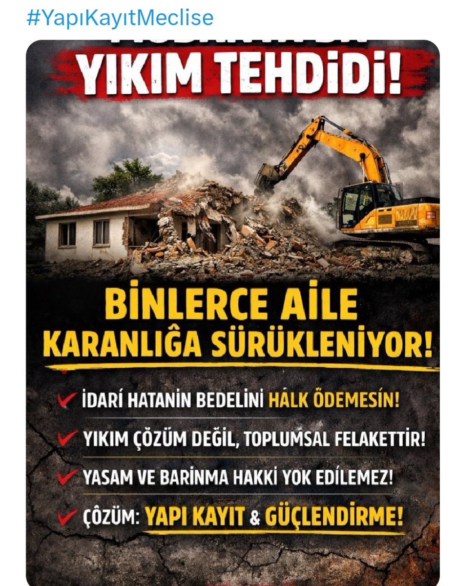 <a href="/suatkilic/">Suat KILIÇ</a> #YapıKayıtMeclise