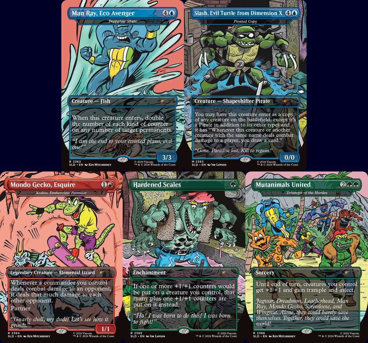 Secret Lair】 『Secret Lair x Teenage Mutant Ninja Turtles: The