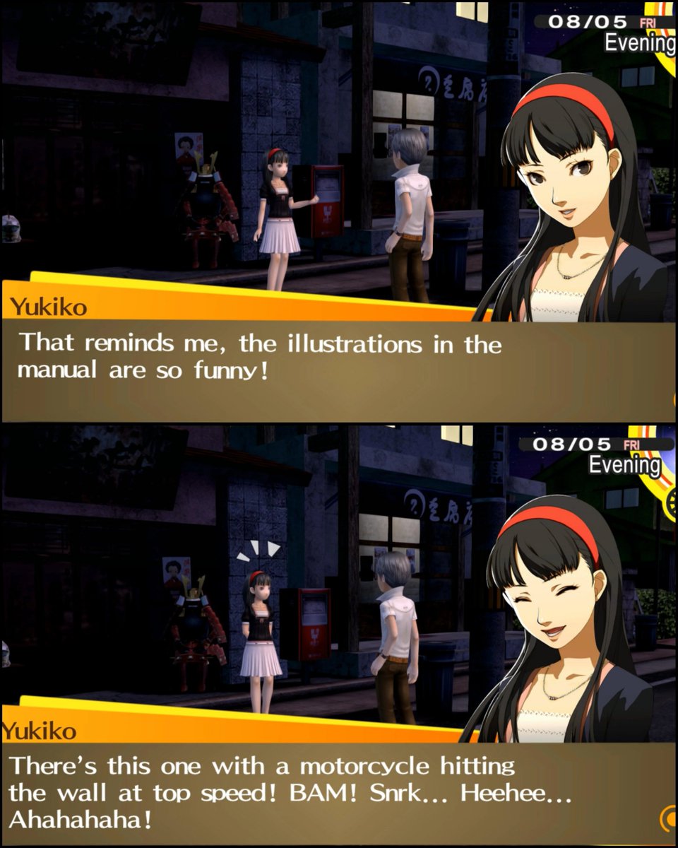 I like her because there's something wrong with her