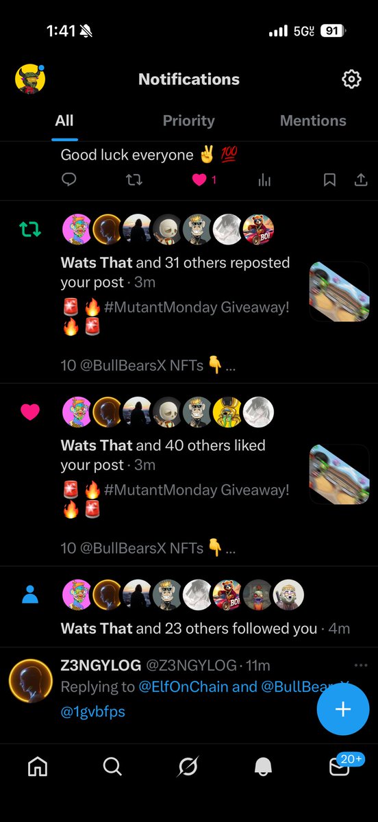 Trying to build your account?

Me too!

Drop a “Here to build” below and let’s help CT grow together.

They can try to silence us, but I’ll never shut up.😉