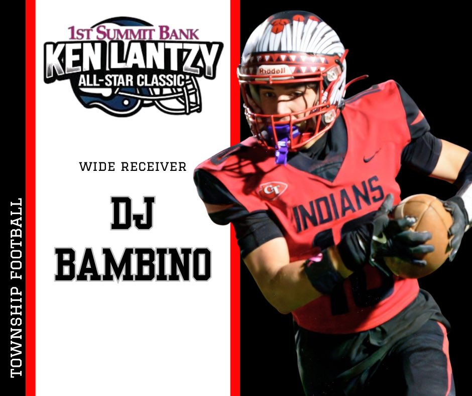 CtIndians's tweet photo. I am not sure if it has ever happened before but we have 4 Indians playing in the Ken Lantzy Finest 40 All Star Game on Friday June 12, 2026 at Johnstown High School with Kickoff at 7:00 PM.

Congrats to DJ Bambino, Jacob Bartis, Brennan Lohr and Liam Richardson !! https://t.co/GGWO7Jb1Xj