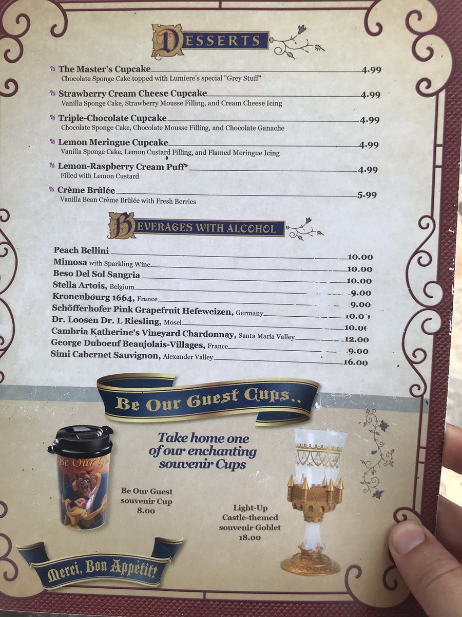 DisneyClipsGuy's tweet photo. I found the QS menu! https://t.co/QFOghtw8Cw