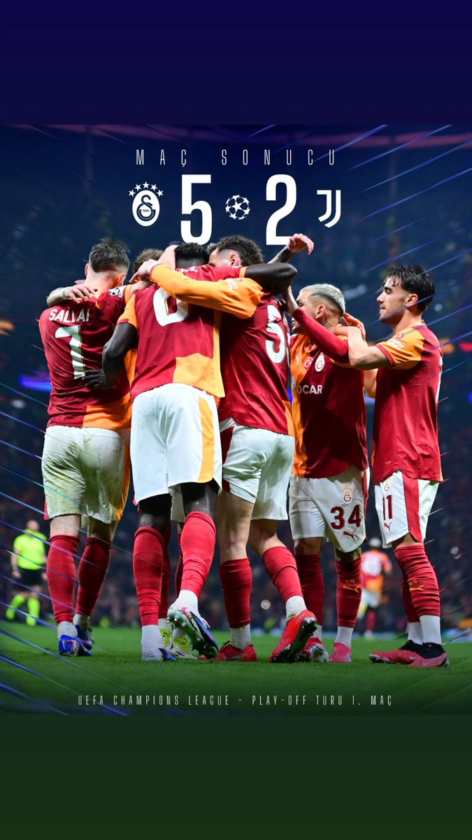 Galatasarayımız Rams Park'ta Juventus'u ezdi ve geçti ve haftaya oynanacak maç için süper bir avantaj sağladı:5-2
#Galatasaray #juventus #galibiyet #zafer #şampiyonlarligi