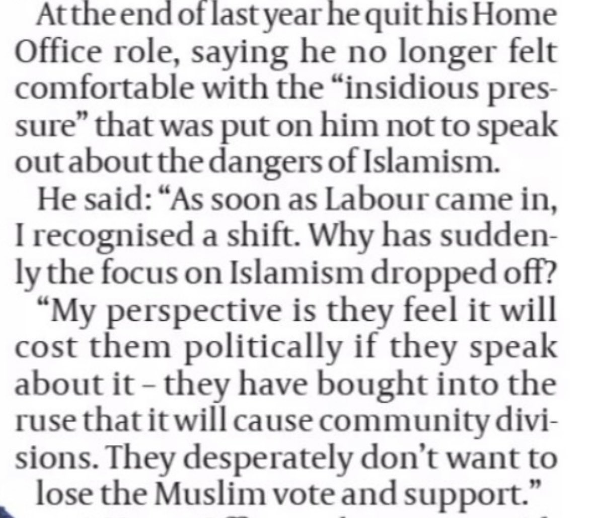whitford747's tweet image. Judging by what our captured @ukhomeoffice and #Prevent have decided on how to spot an extreme right wing ideological terrorist, is someone who thinks that “western culture is under threat from mass migration, and a lack of integration by certain ethnic and cultural groups.”