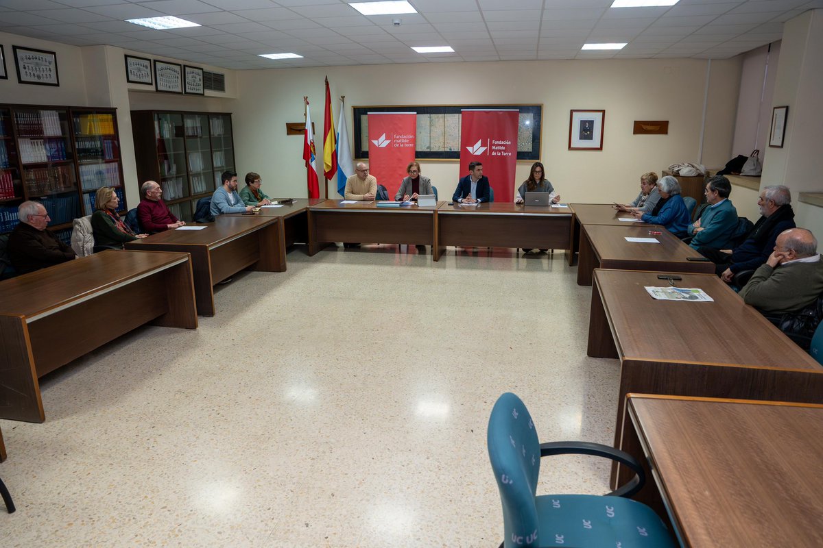 📸 Esta tarde, patronato de la fundación Matilde de la Torre.

Este 2026, coincidiendo con el 80 aniversario del fallecimiento en el exilio de Matilde de la Torre hemos organizado toda una agenda de actividades y eventos para rememorar su figura y su importancia para #Cantabria.