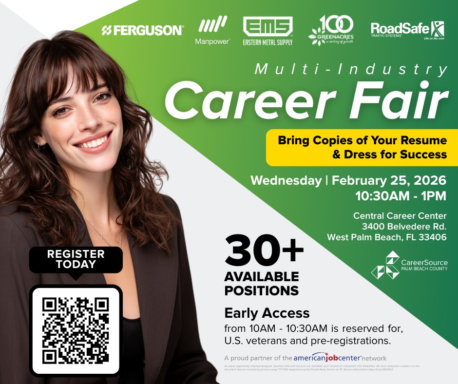 CareerSource PBC tweet media