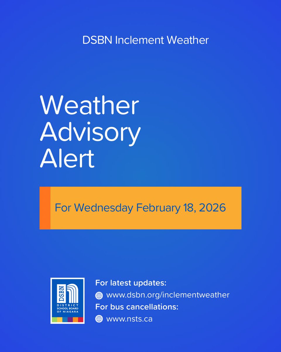 District School Board of Niagara tweet media